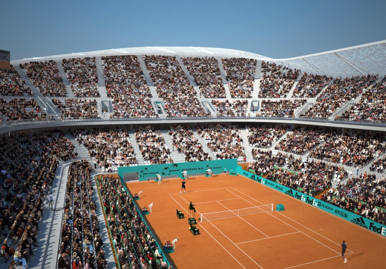 стадион Стад дьо Ролан Гарос (Stade de Roland Garros)